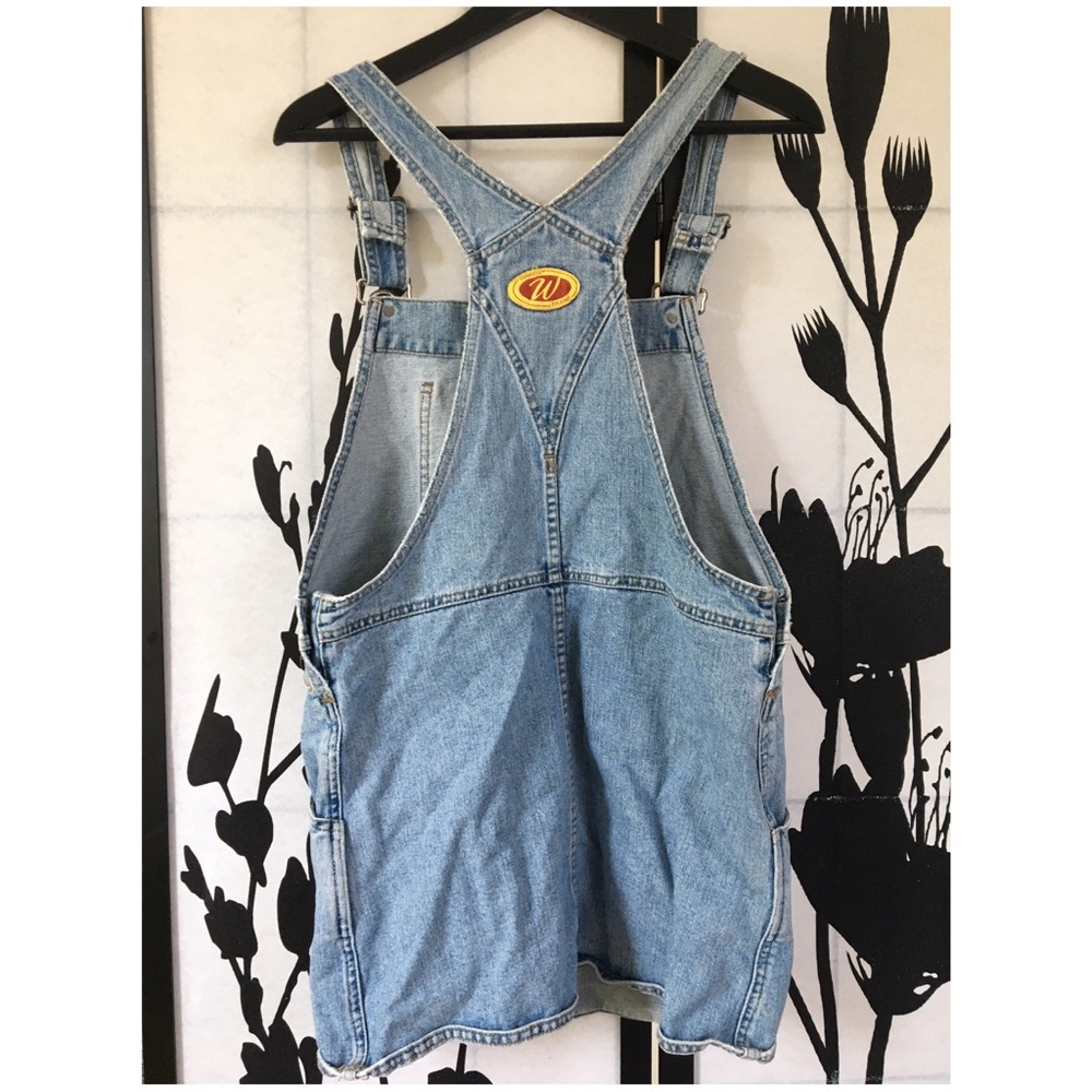 wrangler overall skirt
